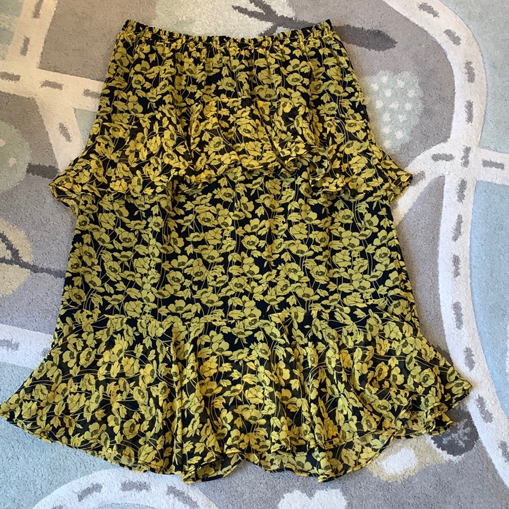 EUC, who what wear skirt, midi skirt, L, midi skirt